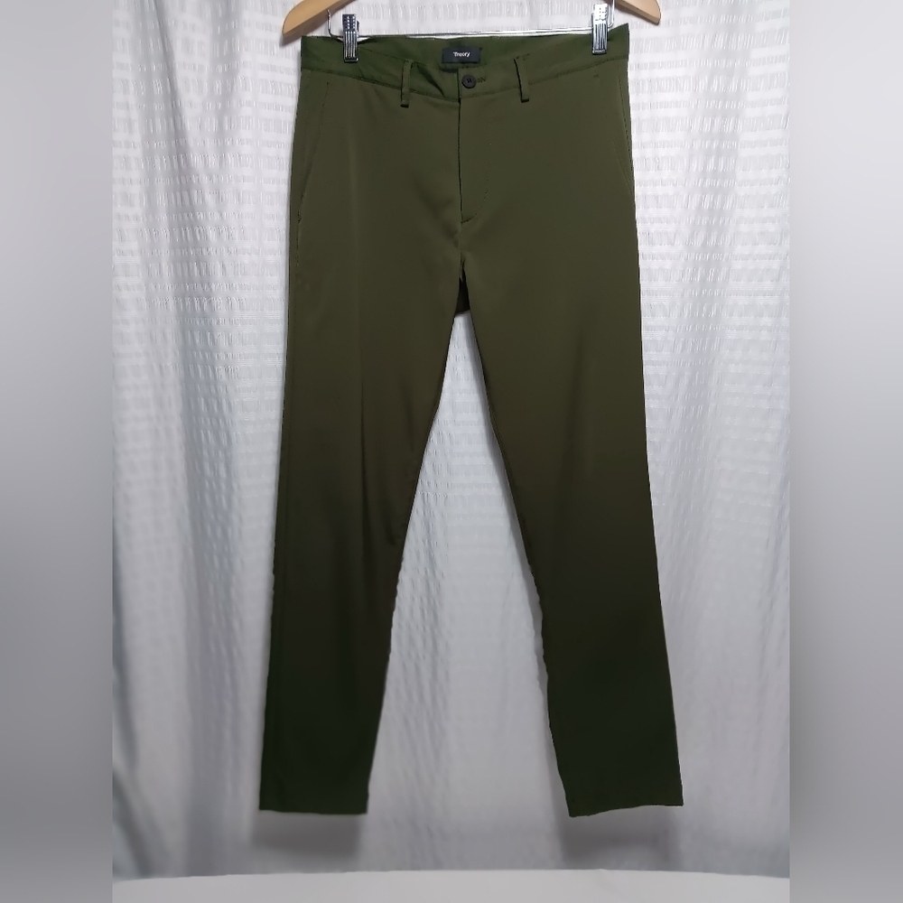 Theory Ladies Zain straight leg pants. Size 10